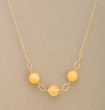 Astor Link and Bead Necklace