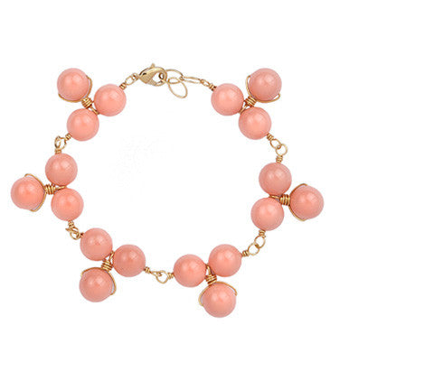 Jackson Peachy Bauble Bracelet